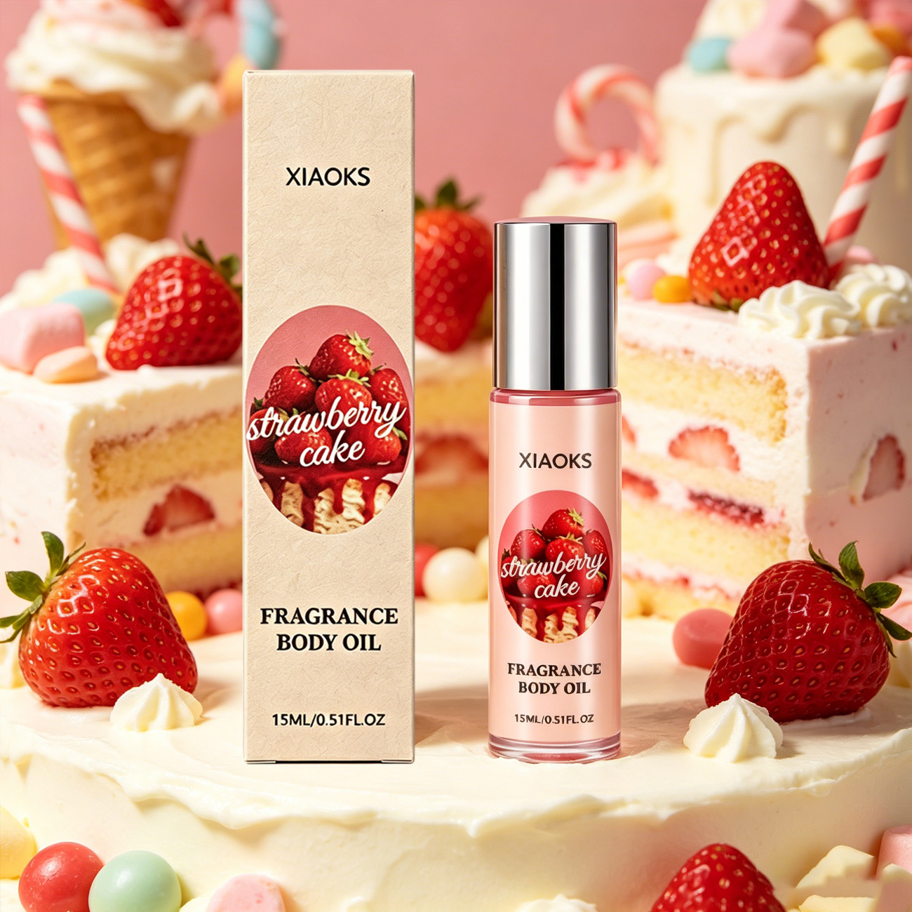 1 Botol Parfum Roll-On Aroma K - Perfume Fragrance Enhancer ulasan dan harga