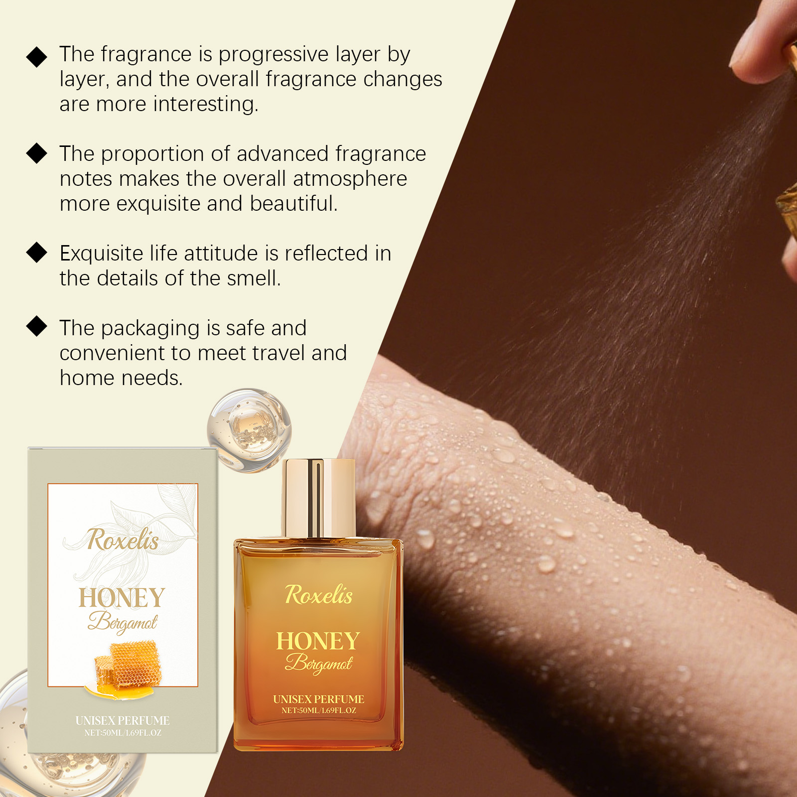 Parfum Unisex Honey Bergamot O - Perfume Fragrance Enhancer ulasan dan harga